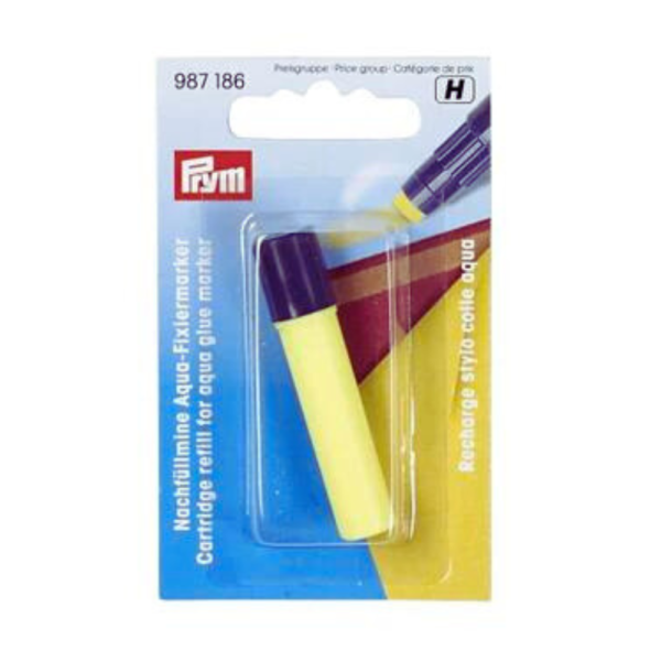 ADHESIVE - PRYM : 987186-Aqua Glue Marker Refill Cartridge