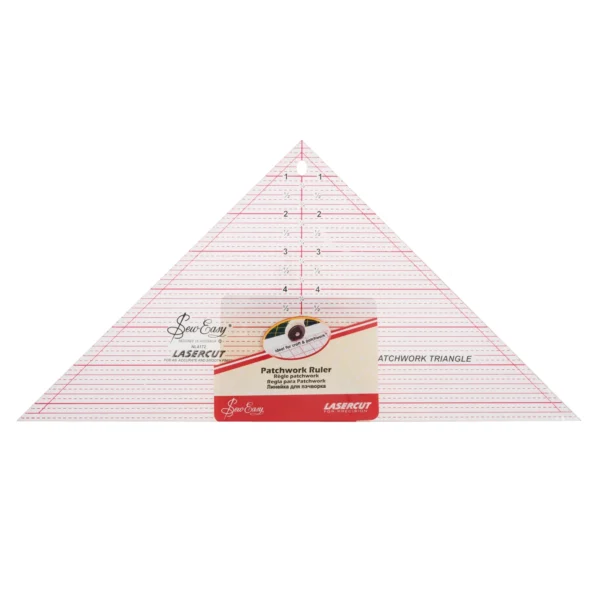 RUL - SEW EASY: M900 - 90º Triangular Ruler - 7.5 x 15 inches