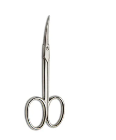 SCI - W&M: M994 -Curved Nickle Scissors. 3.5"/9cm